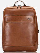 Brando Winchester 15" Laptop Backpack | Medium Brown - iBags - Luggage & Leather Bags
