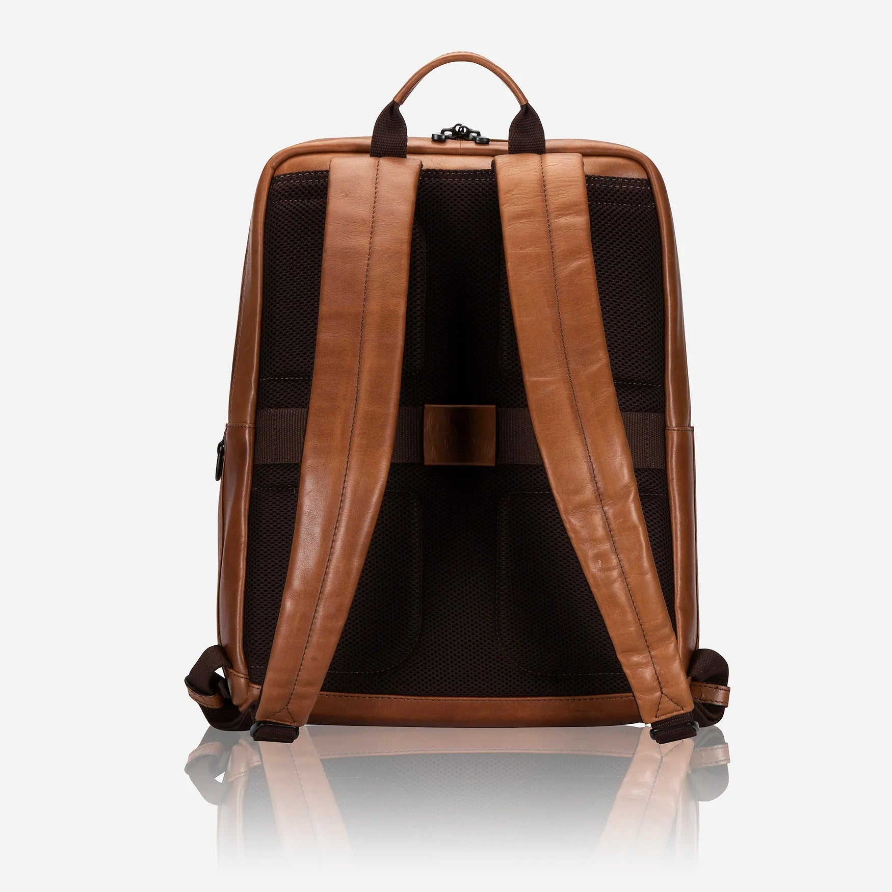 Brando Winchester 15" Laptop Backpack | Medium Brown - iBags - Luggage & Leather Bags