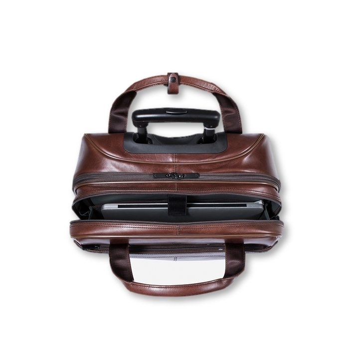Brando Winchester 17" Laptop/Overnight Trolley Bag | Brown - iBags.co.za