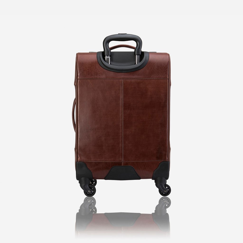 Brando Winchester Authentic Leather Cabin Trolley Brown - iBags.co.za