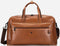 Brando Winchester Duffle Weekender | Medium Brown - iBags - Luggage & Leather Bags