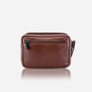 Brando Winchester Gents Bag with Handstrap | Brown - iBags - Luggage & Leather Bags