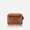 Brando Winchester Gents Bag with Handstrap | Medium Brown - iBags - Luggage & Leather Bags