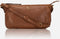 Brando Winslet Ladies Crossbody East West | Cognac - iBags - Luggage & Leather Bags