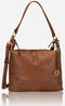 Brando Winslet Ladies Hobo Sling Bag | Cognac - iBags - Luggage & Leather Bags
