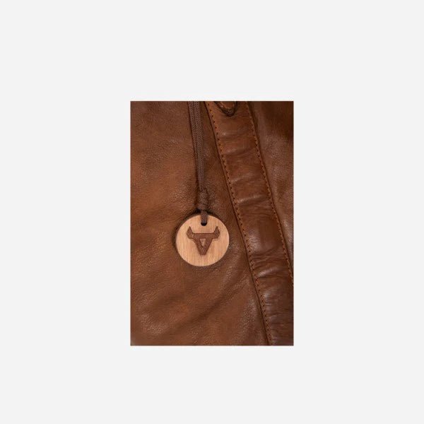 Brando Winslet Shopper | Cognac - iBags - Luggage & Leather Bags