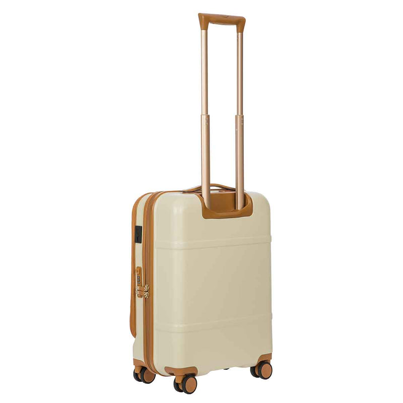 Bric's Bellagio 55cm Carry On Spinner with Front Pocket| Cream - iBags - Luggage & Leather Bags