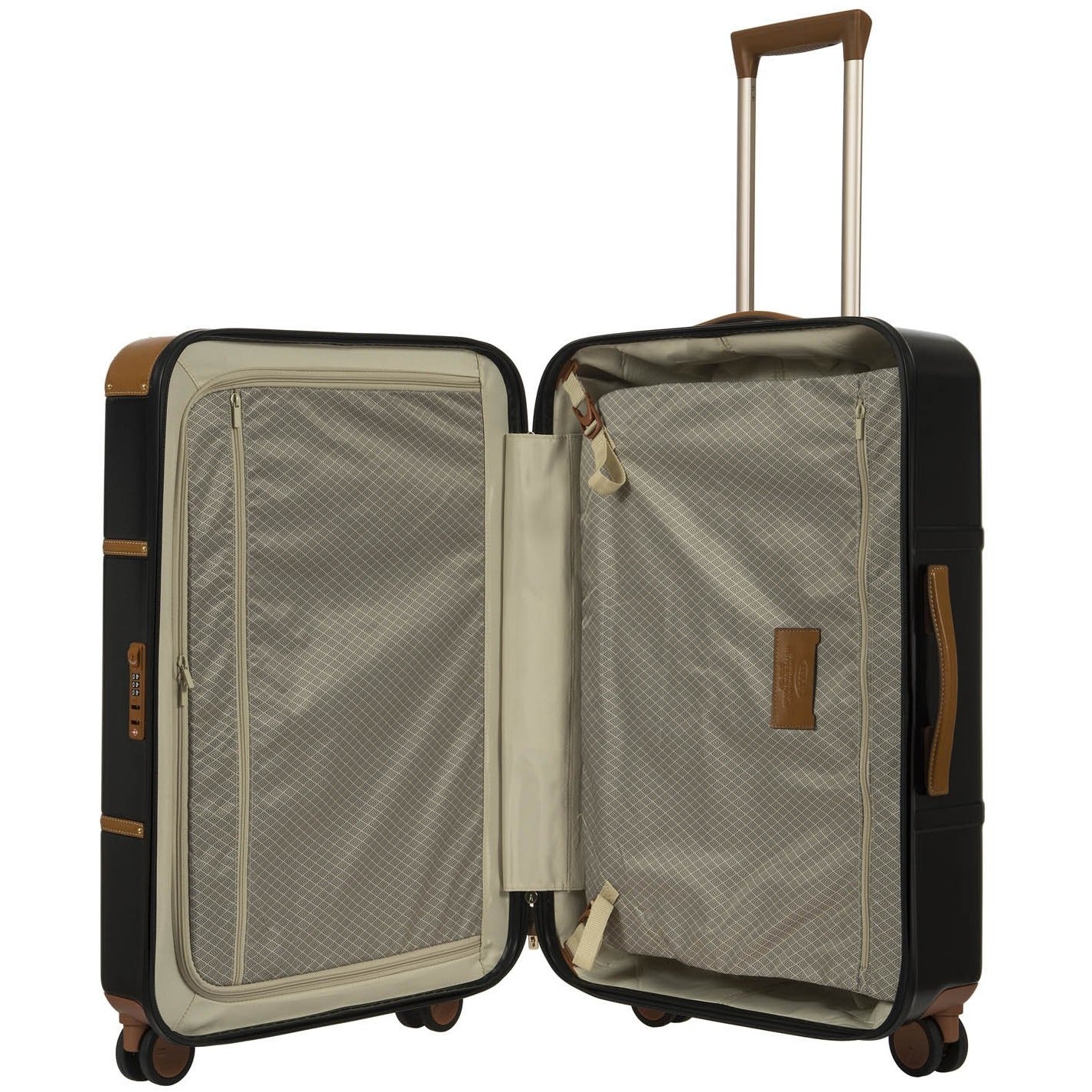 Bric's Bellagio 71cm Spinner Trunk | Black - iBags - Luggage & Leather Bags