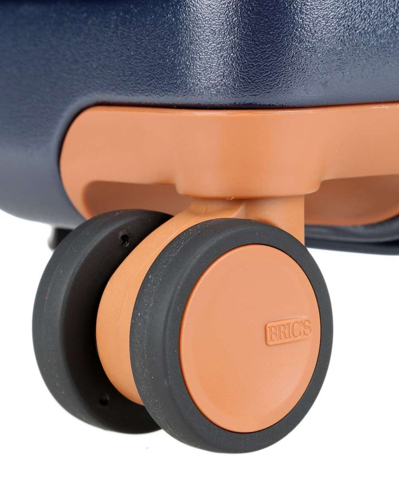 Brics Bellagio Spinner (4 Wheels) 55cm | Dark Blue - iBags - Luggage & Leather Bags