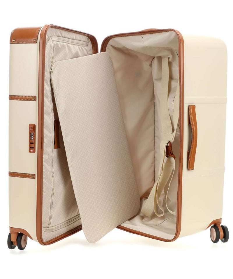 Bric's Bellagio Spinner (4 Wheels) 74cm | Cream - iBags - Luggage & Leather Bags