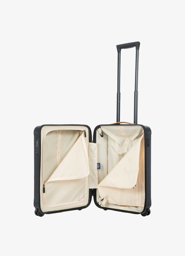 Bric's Capri 55cm Cabin Spinner | Black - iBags - Luggage & Leather Bags