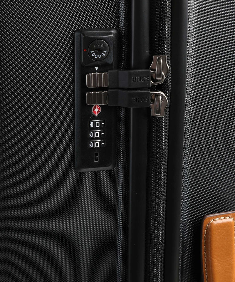 Brics Capri Spinner (4 Wheels) 74cm | Black - iBags - Luggage & Leather Bags