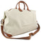 Bric's Firenza 55cm Cabin Carry-On Duffel Bag | Cream - iBags - Luggage & Leather Bags
