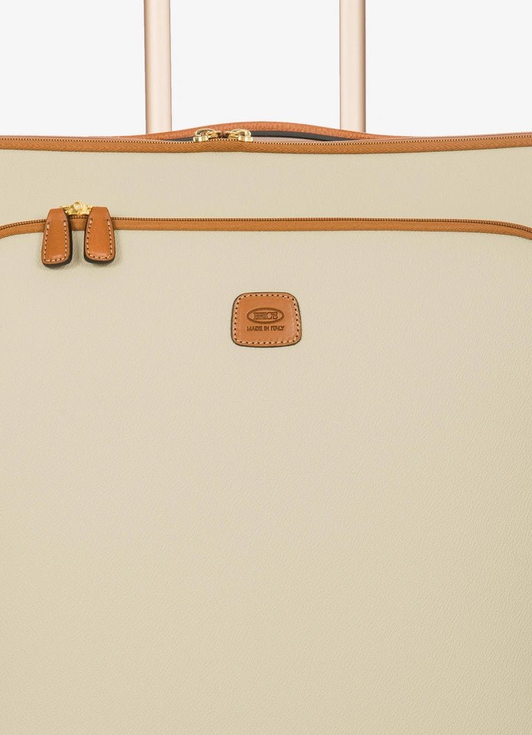 Bric's Firenze 77cm Trolley Spinner | Cream - iBags - Luggage & Leather Bags