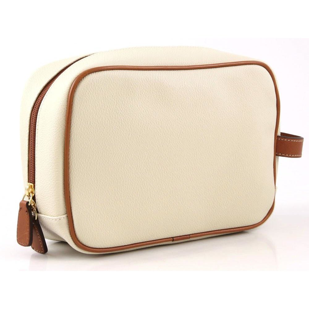 Bric's Firenze Toiletry Bag | Cream - iBags - Luggage & Leather Bags
