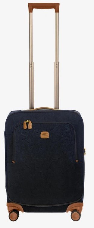 Bric's Life 55cm Cabin Spinner | Blue - iBags - Luggage & Leather Bags