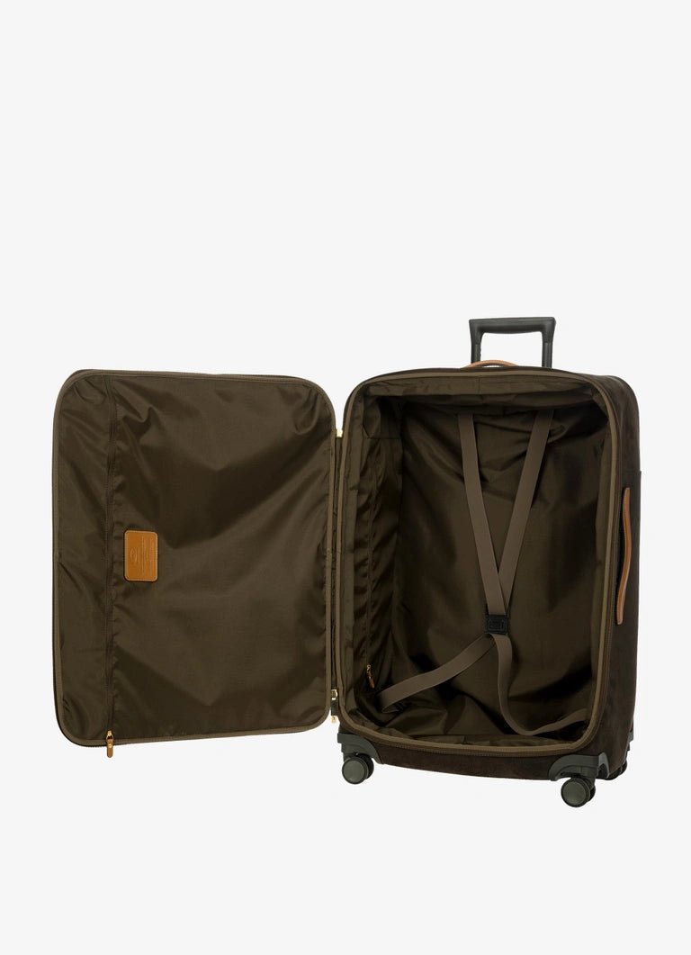 Bric's Life 68cm Trolley Spinner | Olive - iBags - Luggage & Leather Bags