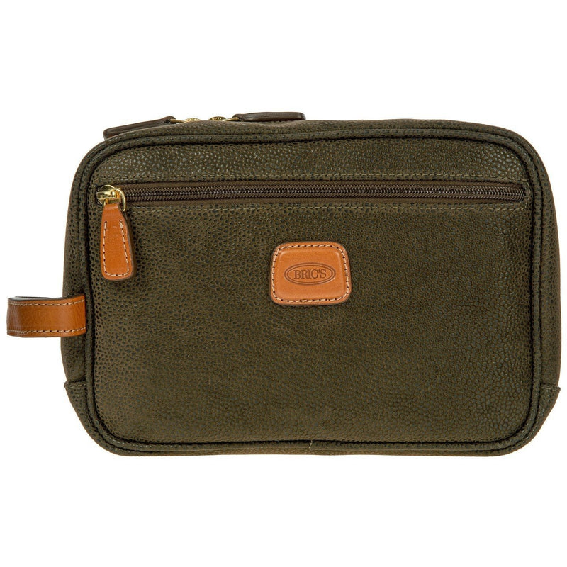 Bric's Life Traditional Shave Case | Olive - iBags.co.za