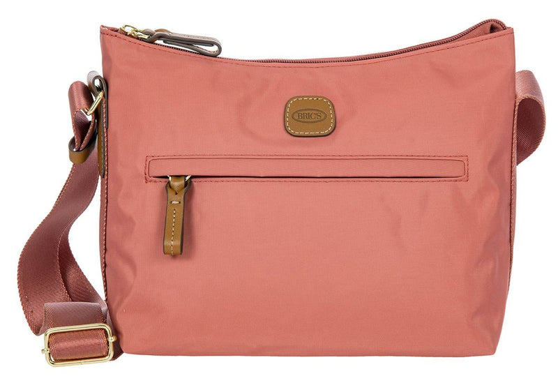 Brics X-Bags Small Shoulder Bag | Pink - iBags - Luggage & Leather Bags