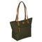 Brics X-Bags Tote Medium 2 In 1 | Olive - iBags - Luggage & Leather Bags