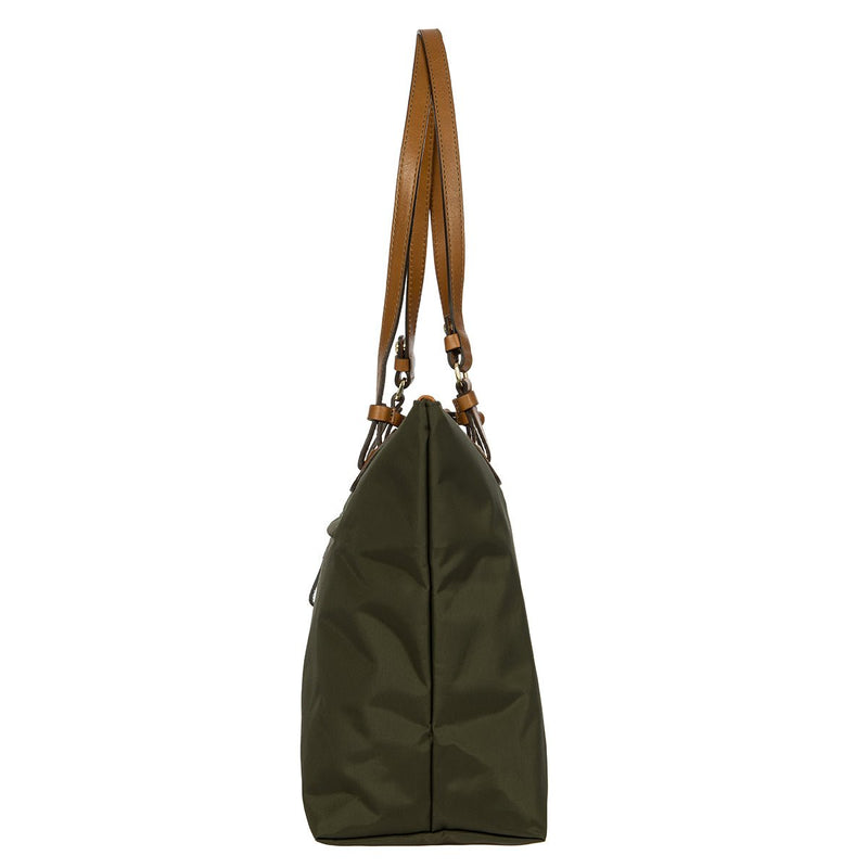Brics X-Bags Tote Medium 2 In 1 | Olive - iBags - Luggage & Leather Bags