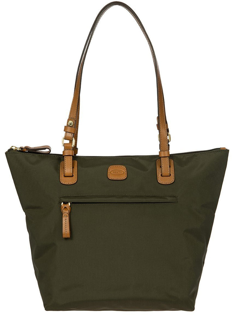 Brics X-Bags Tote Medium 2 In 1 | Olive - iBags - Luggage & Leather Bags