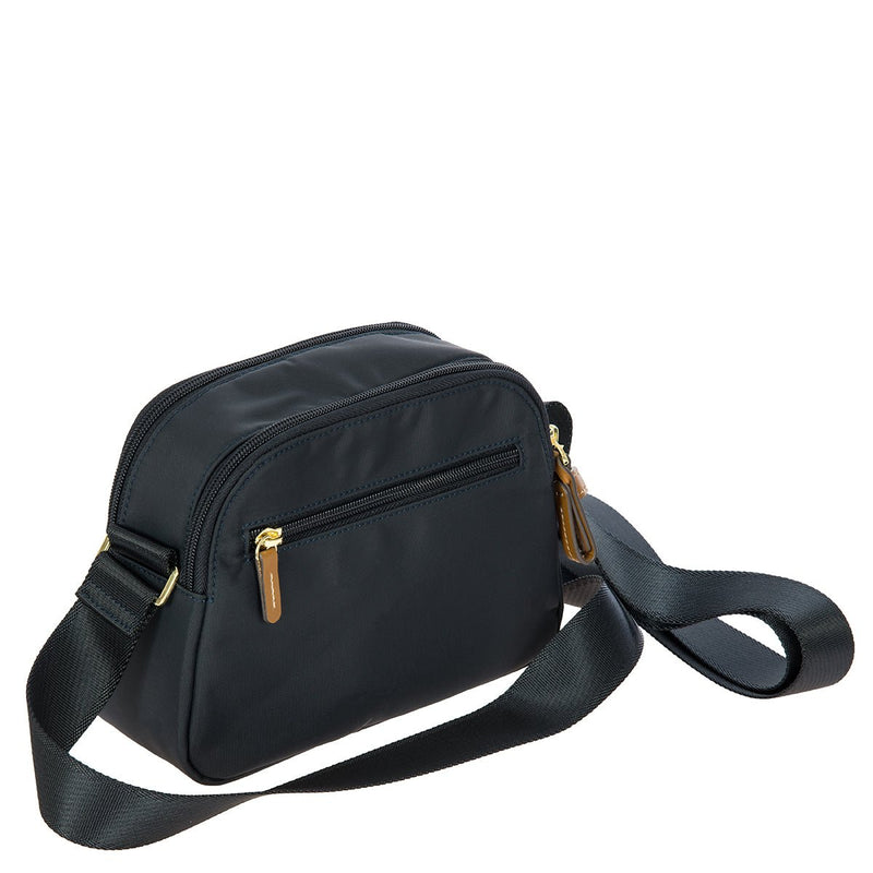 Brics X-Bags Travel Shoulder Bag | Blue - iBags - Luggage & Leather Bags