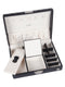 Caramia Livy Acacia Dome Jewellery Box | Black - iBags - Luggage & Leather Bags
