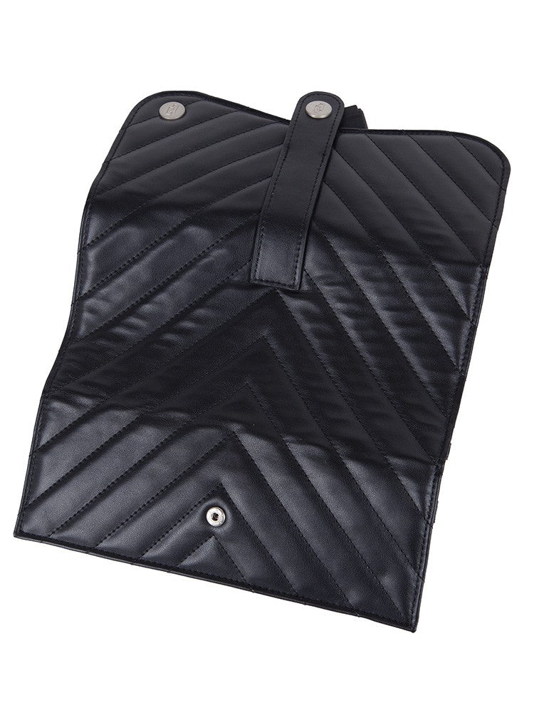 Caramia Livy Jewellery Roll | Black - iBags - Luggage & Leather Bags