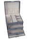 Caramia Reece Stingray Small Jewellery Box | Grey - iBags - Luggage & Leather Bags