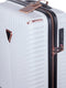Cellini Allure Hardshell 4 Wheel Cabin Trolley | White - iBags - Luggage & Leather Bags