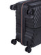 Cellini Allure Hardshell 4 Wheel Medium Trolley | Black - iBags - Luggage & Leather Bags