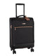 Cellini Allure Ladies 4 Wheel Carry On Trolley | Silk Black - iBags - Luggage & Leather Bags
