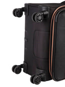 Cellini Allure Ladies 4 Wheel Medium Trolley | Silk Black - iBags - Luggage & Leather Bags