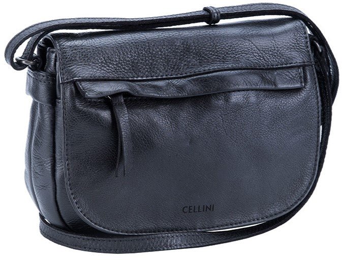 Cellini Diva Crossbody Sling | Black - iBags - Luggage & Leather Bags