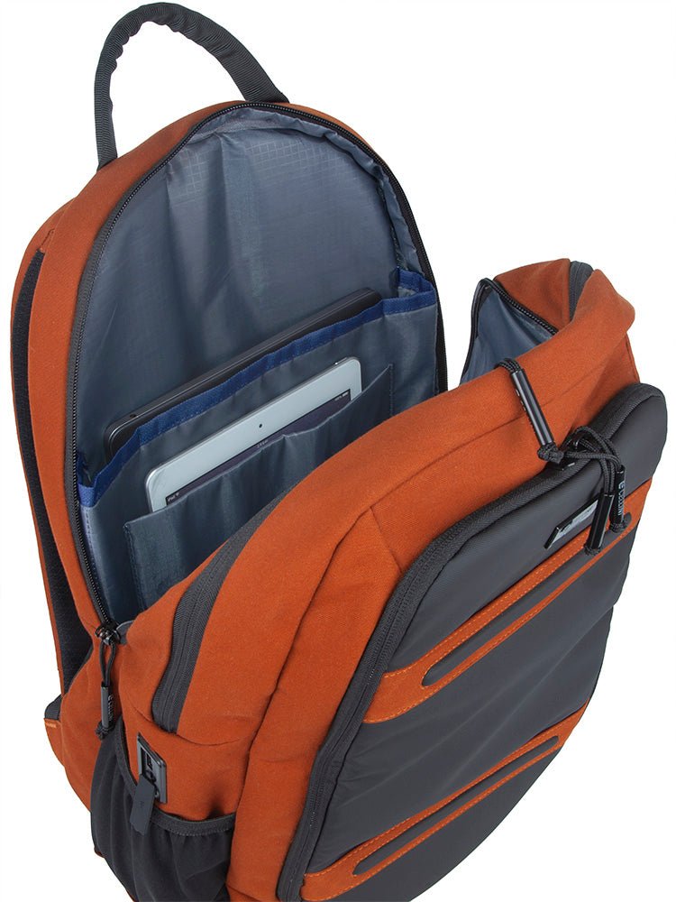 Cellini Explorer Pro Digital Pro Backpack | Rust - iBags - Luggage & Leather Bags