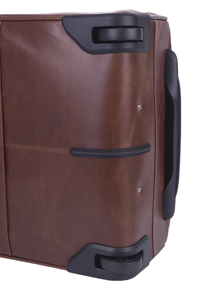 Cellini Infiniti Business Case On Wheels | Brown - iBags - Luggage & Leather Bags