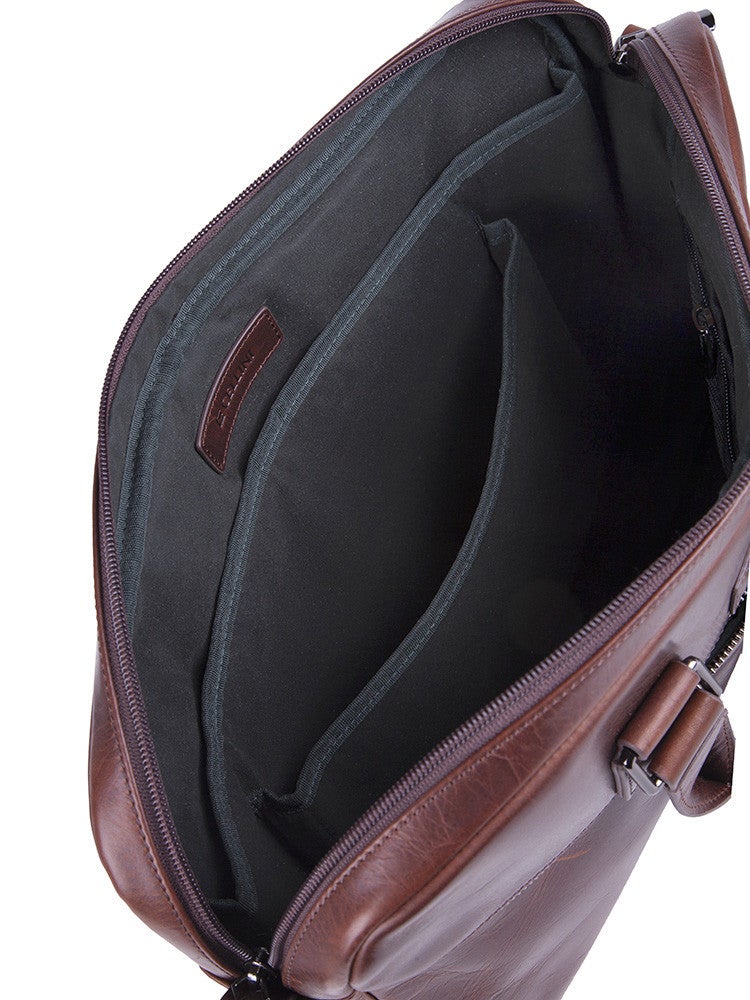 Cellini Infiniti Document Case | Brown - iBags - Luggage & Leather Bags
