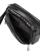 Cellini Infiniti Leather Gents Wrist Bag | Black - iBags - Luggage & Leather Bags