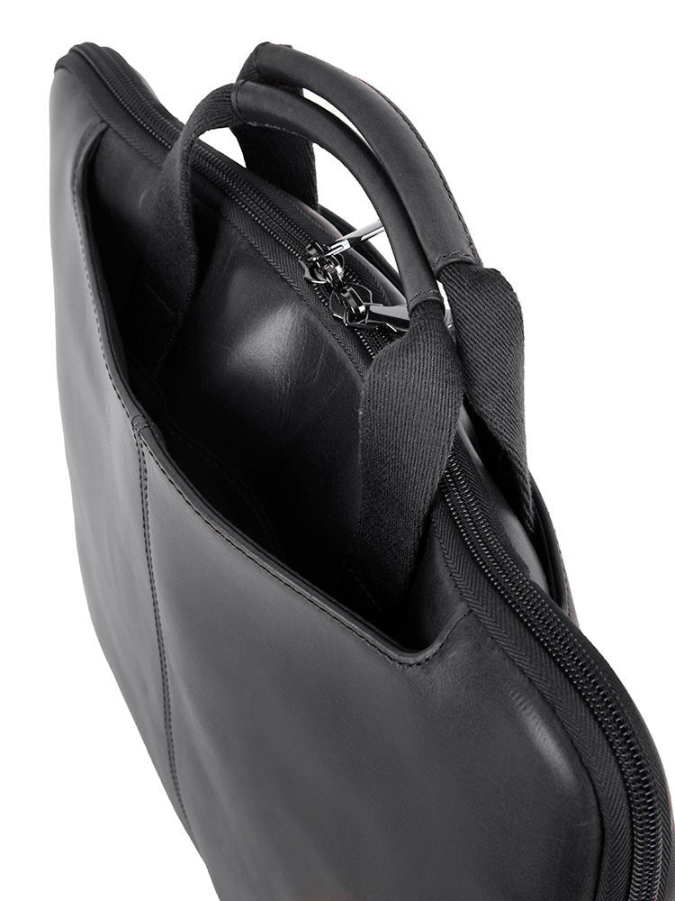 Cellini Infiniti Leather Laptop Cover | Black - iBags - Luggage & Leather Bags