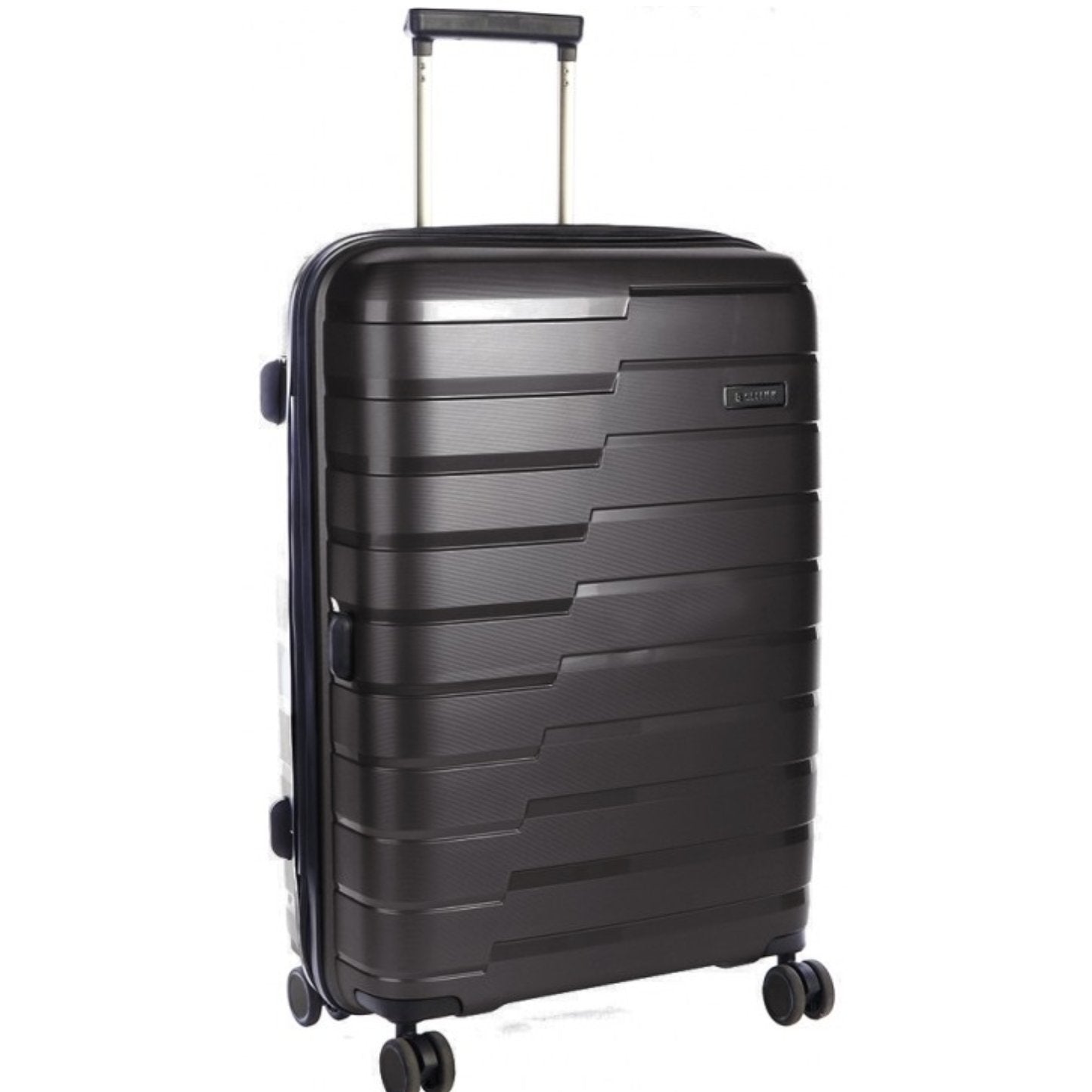 Cellini Microlite Hardshell 65cm Medium Spinner Charcoal (2.95kg) - iBags.co.za