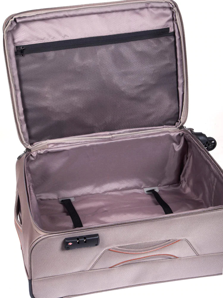Cellini Monte Carlo 3 Piece Luggage Set | Mink - iBags - Luggage & Leather Bags