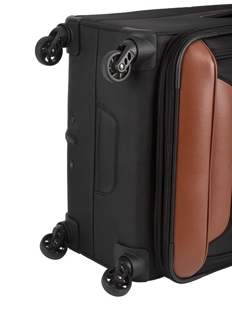 Cellini Monte Carlo 690mm 4 Wheel Trolley Case | Black - iBags - Luggage & Leather Bags