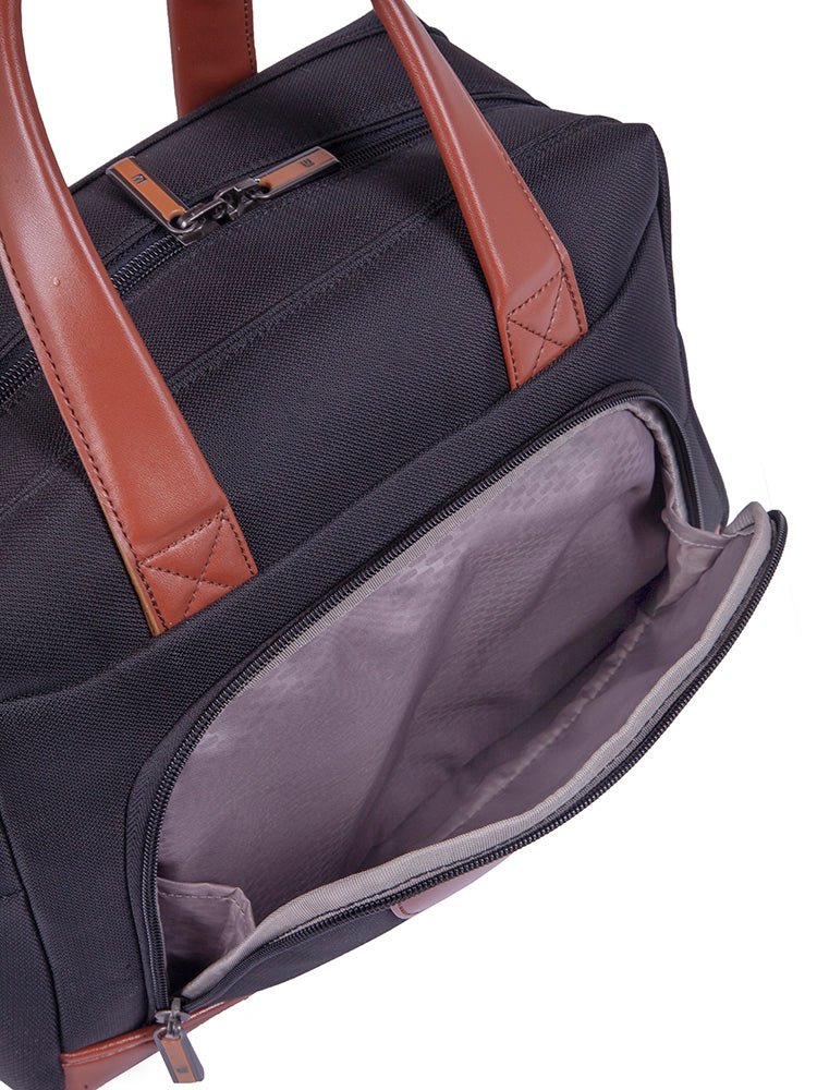 Cellini Monte Carlo Beauty Case | Black - iBags - Luggage & Leather Bags