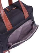 Cellini Monte Carlo Beauty Case | Black - iBags - Luggage & Leather Bags