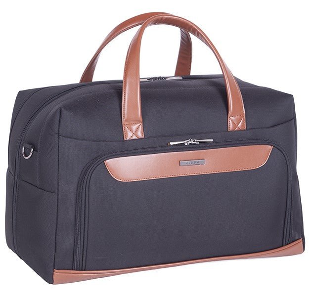 Cellini Monte Carlo Weekender Duffle | Black - iBags - Luggage & Leather Bags