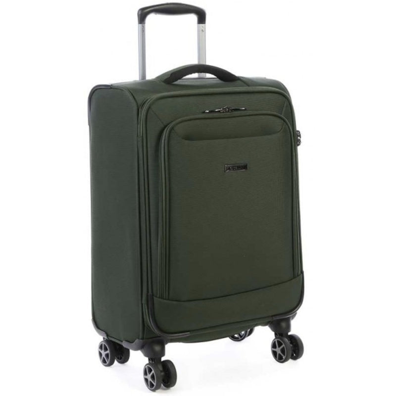 Cellini Optima 55cm 4 Wheel Cabin Trolley Black (5 Year Warranty) - iBags - Luggage & Leather Bags