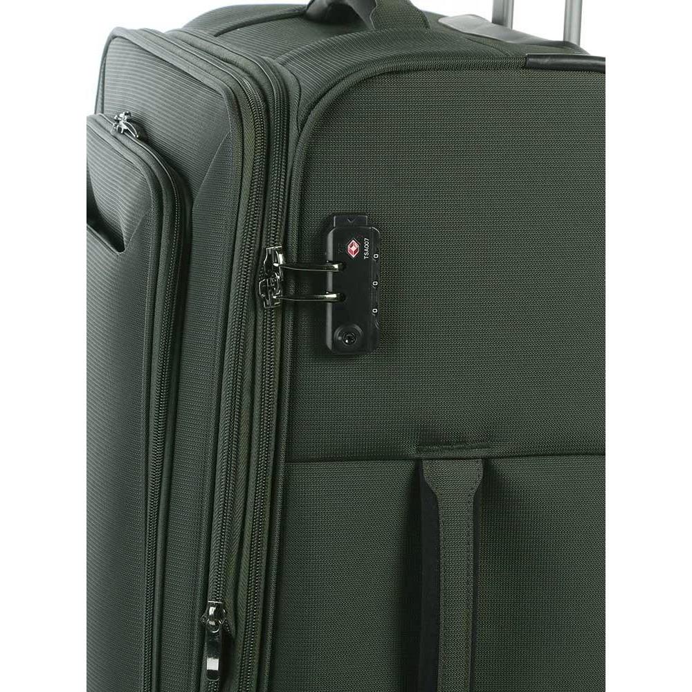 Cellini Optima 68cm 4 Wheel Trolley Case Black (5 Year Warranty) - iBags.co.za