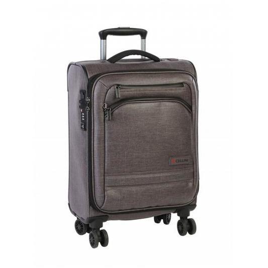 Cellini Origin 55cm Cabin Trolley Case Grey - iBags.co.za