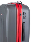 Cellini Qwest 67cm 4 Wheel Trolley Case | Grey - iBags - Luggage & Leather Bags